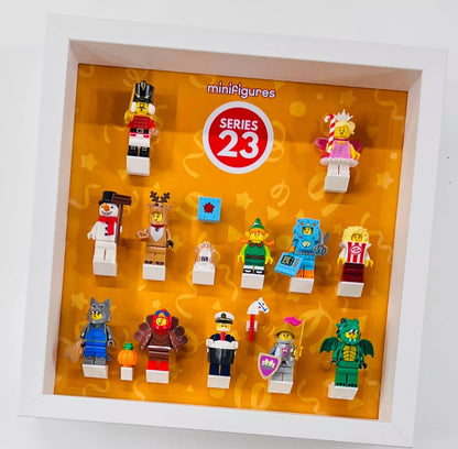 Display Frame case For Lego Series 23 71034 Minifigures 27cm