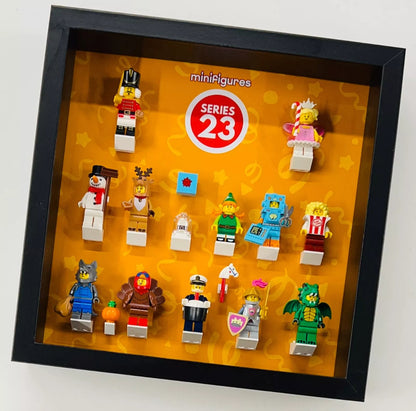 Display Frame case For Lego Series 23 71034 Minifigures 27cm