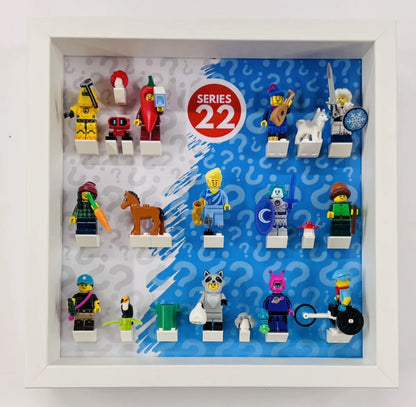 Display case Frame For Lego Series 22 Minifigures 71032 27cm