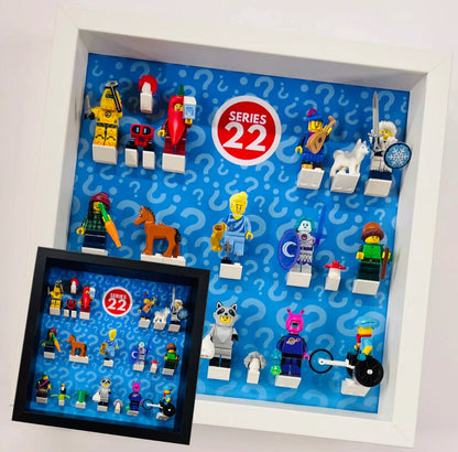 Display Frame For 71032 Lego Series 22 Minifigures 27cm