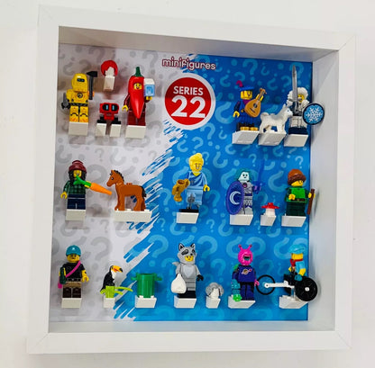 Display case Frame For 71029 Lego Series 21 Minifigures 27cm