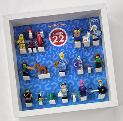 Display case Frame For Lego Series 22 71032 Minifigures 27cm