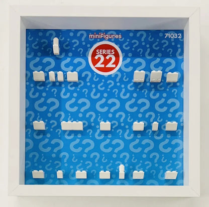 Display case Frame For Lego Series 22 71032 Minifigures 27cm