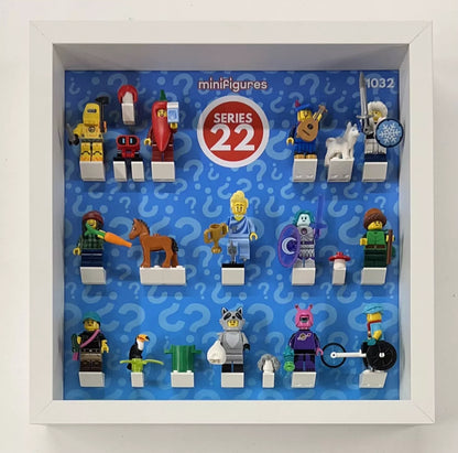 Display case Frame For Lego Series 22 71032 Minifigures 27cm