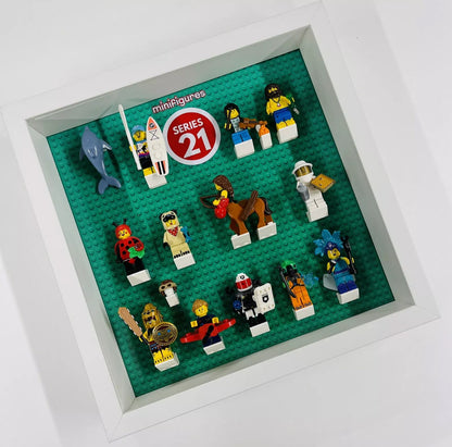 Display case Frame For 71029 Lego Series 21 Minifigures 27cm