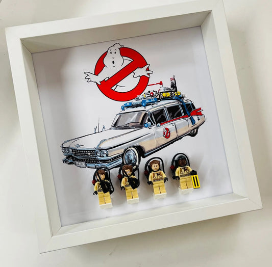 Display Frame Case For Lego Ghostbusters Minifigures 27CM