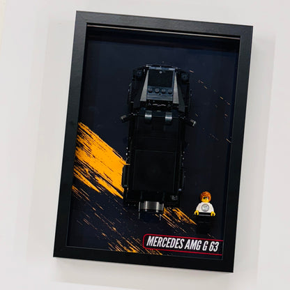 Display Wall Mount Frame for Lego ® Speed Champions Mercedes AMG G63