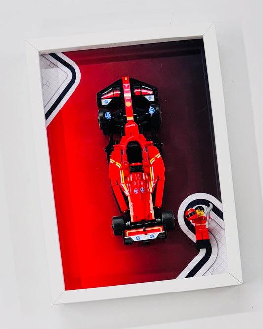Display Frame for Lego ® Speed Champions Ferrari SF-24 Formula one 1 Wall mount