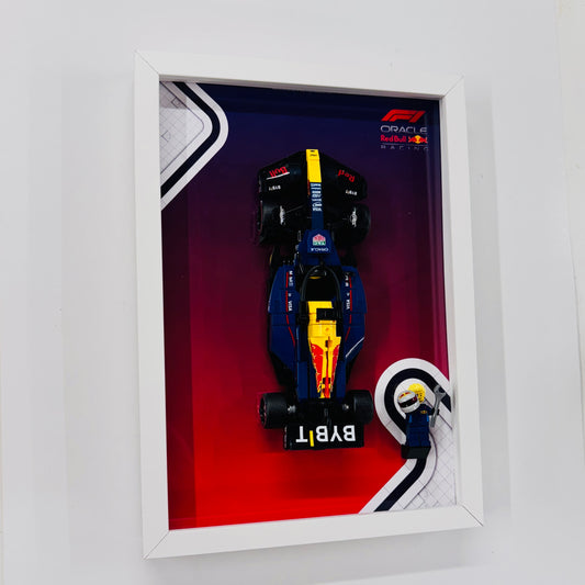 Display Frame for Lego ® Speed Champions Red Bull RB20 Formula one 1 77243