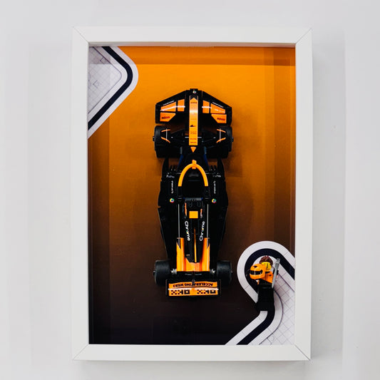Display Frame for Lego ® Speed Champions McLaren F1 Team MCL38 Formula one 1 Wall mount