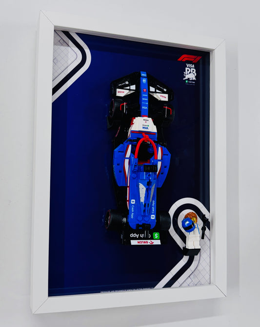 Display Frame for Lego ® Speed Champions Visa Cash RB VCARB Formula one 1 77246