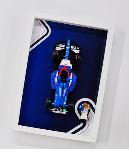 Display Frame for Lego ® Speed Champions Visa Cash RB VCARB Formula one 1 Wall mount