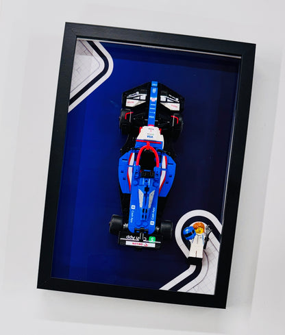 Display Frame for Lego ® Speed Champions Visa Cash RB VCARB Formula one 1 Wall mount