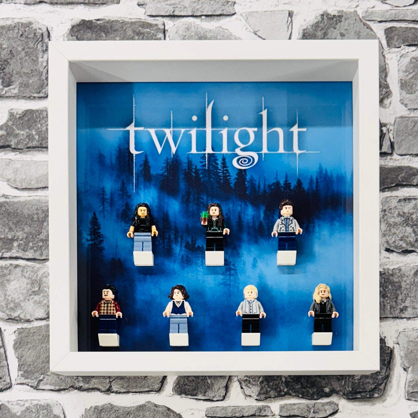 Display Frame Case For Lego Twilight The Cullen House minifigures 21354 V4