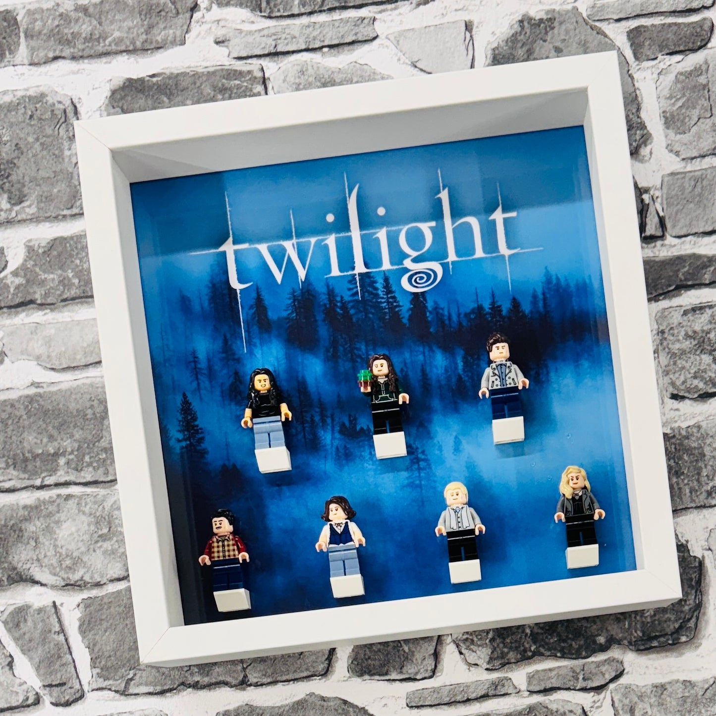 Display Frame Case For Lego Twilight The Cullen House minifigures 21354 V4