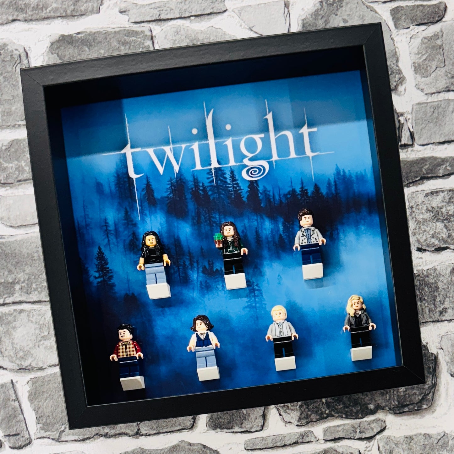 Display Frame Case For Lego Twilight The Cullen House minifigures 21354 V4