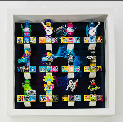 Display Frame Case For Lego Vidiyo Bandmates Series 2  Minifigures 27CM CMF 43108