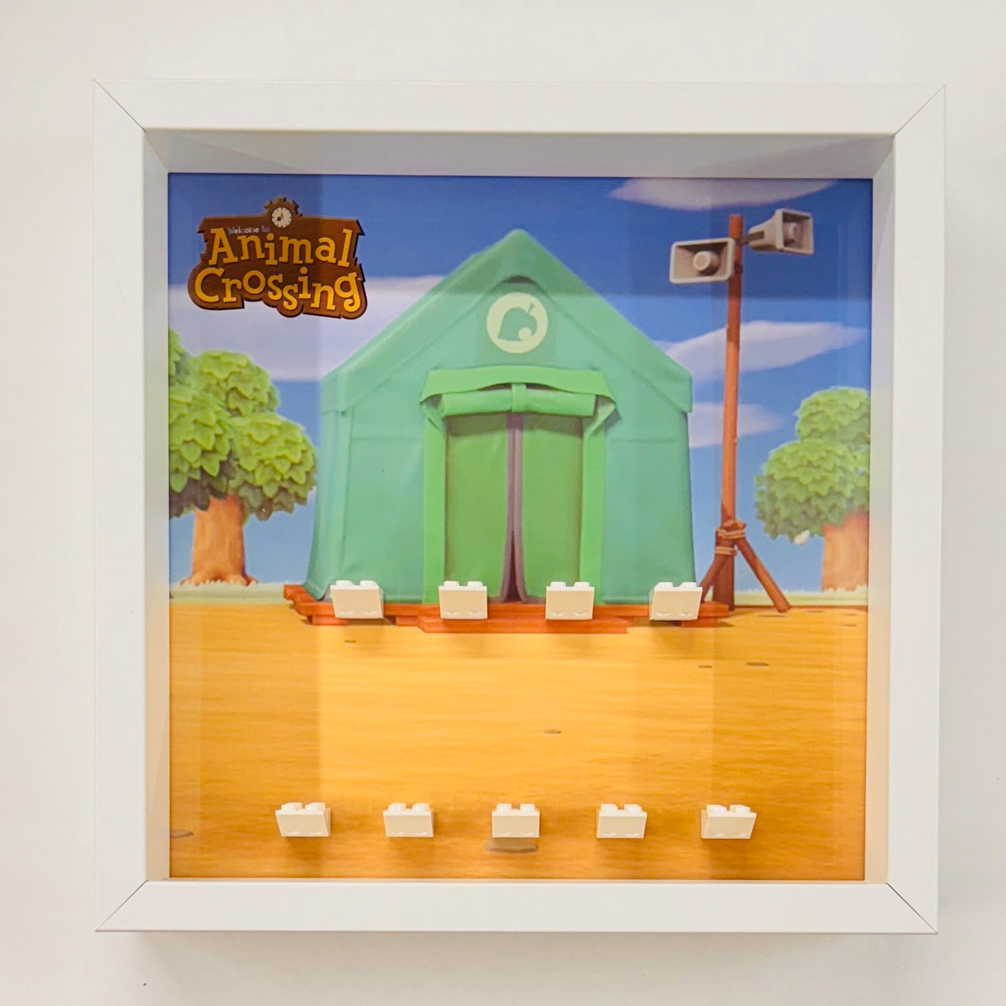 Display Frame Case For Lego Animal Crossing Minifigures 27CM