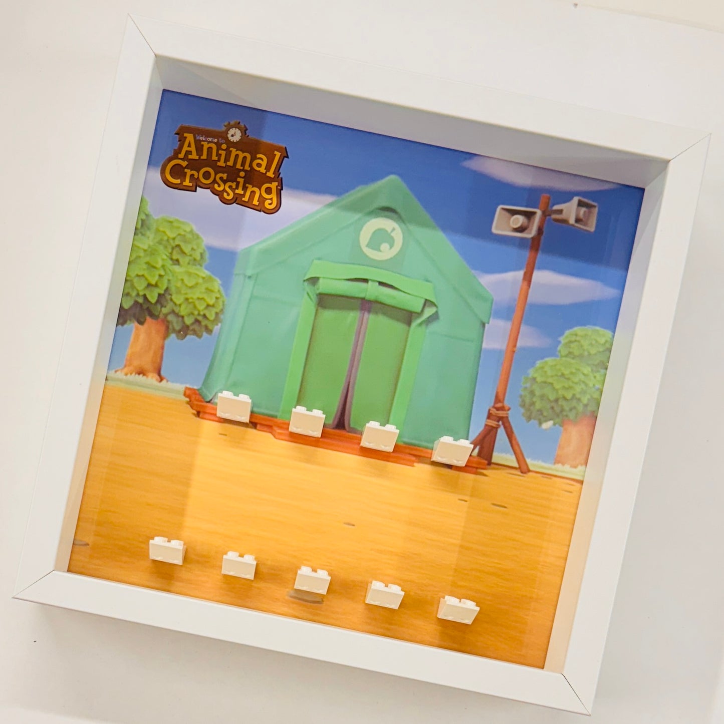 Display Frame Case For Lego Animal Crossing Minifigures 27CM