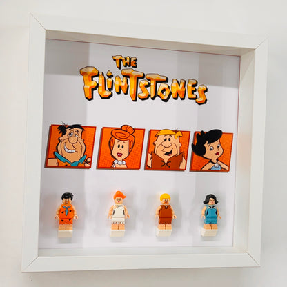 Display Frame Case For Lego Flintstones Minifigures 27CM 21316