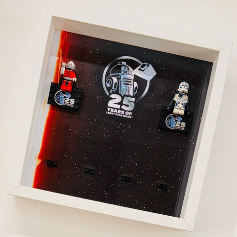 Display Frame Case For Lego Star Wars 25th Anniversary Minifigures 27CM