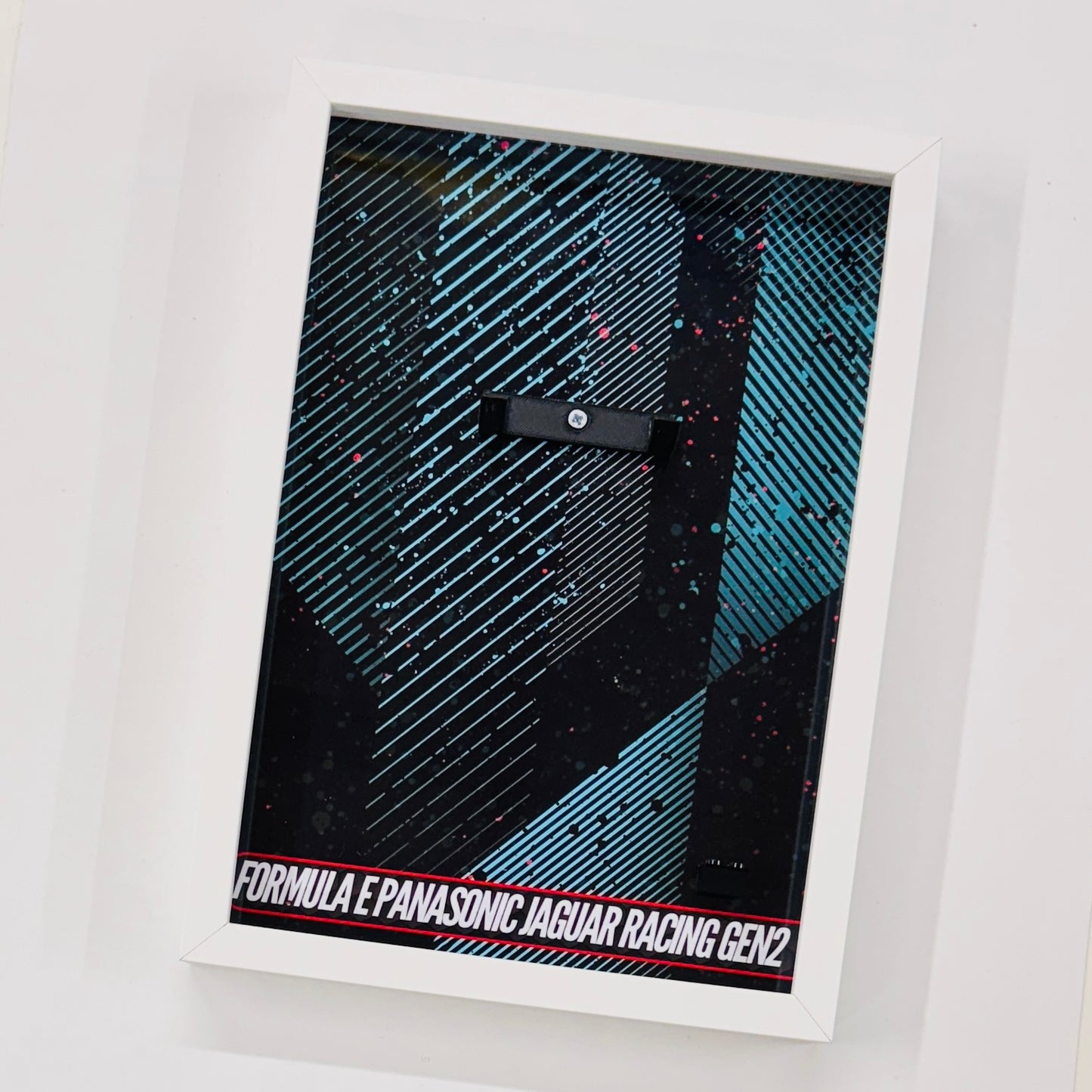 Display Wall Mount Frame for Lego ® Speed Champions Formula E Panasonic Jaguar Racing gen2