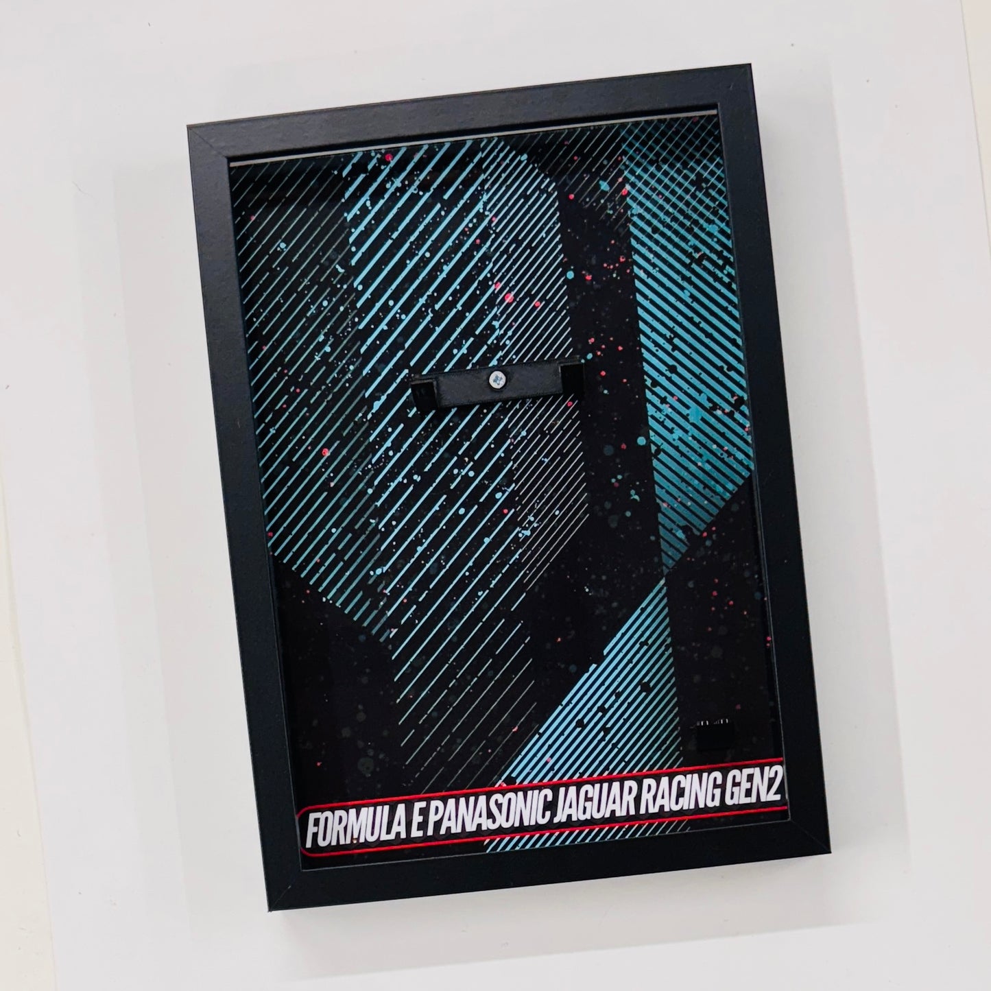 Display Wall Mount Frame for Lego ® Speed Champions Formula E Panasonic Jaguar Racing gen2