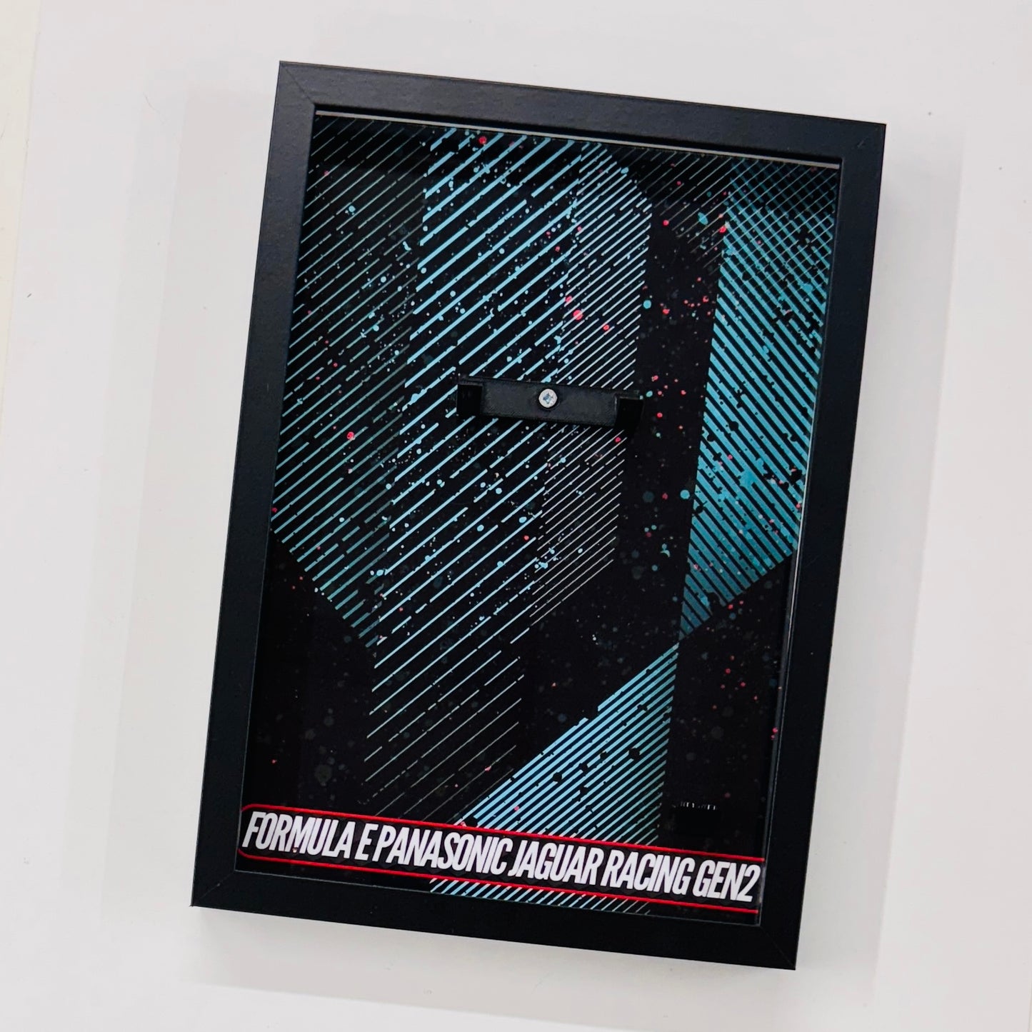 Display Wall Mount Frame for Lego ® Speed Champions Formula E Panasonic Jaguar Racing gen2