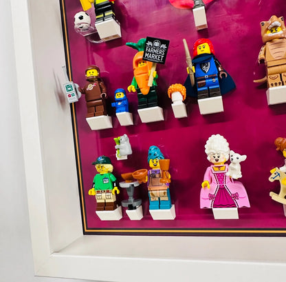 Lego series 24 miniifgure display frame 