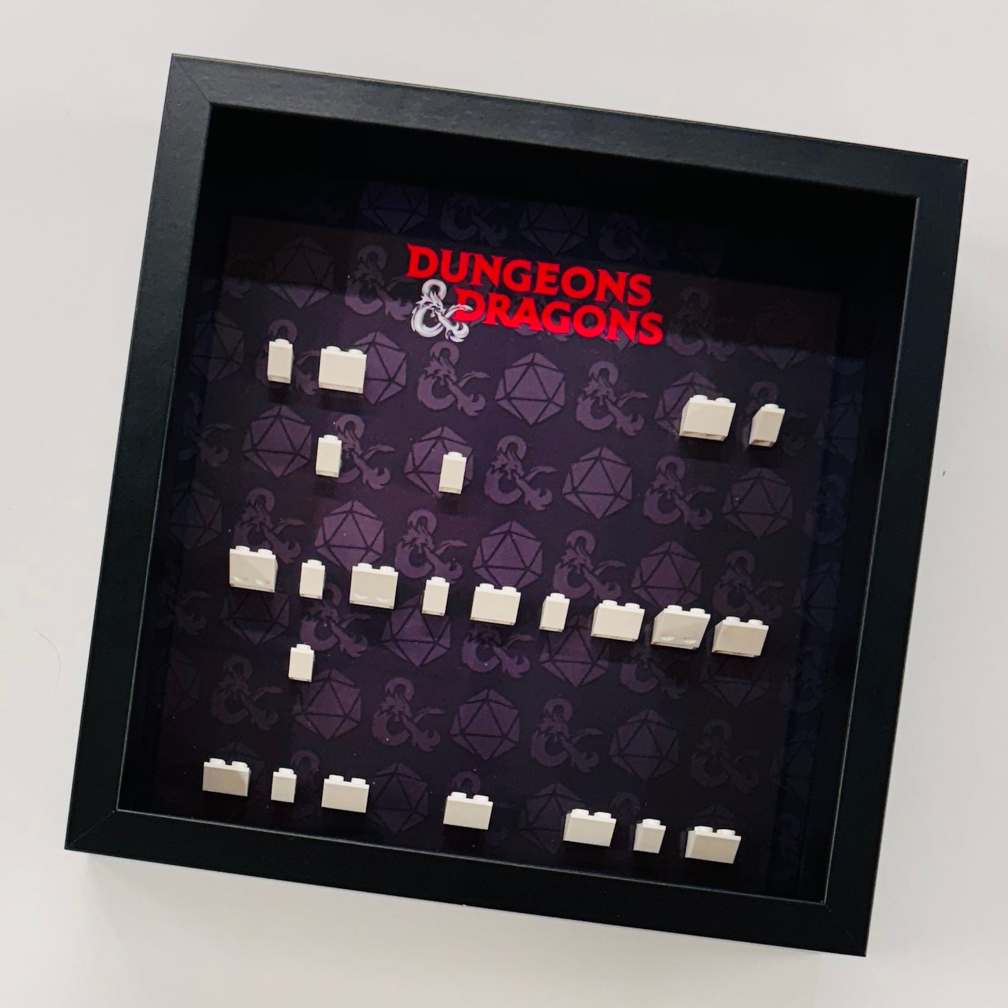 displays frame for lego minifigures dungeon and dragons