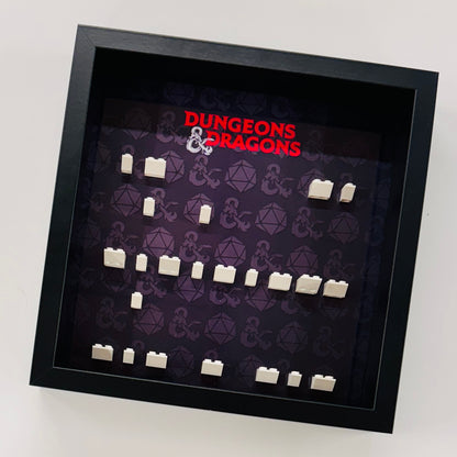 displays frame for lego minifigures dungeon and dragons