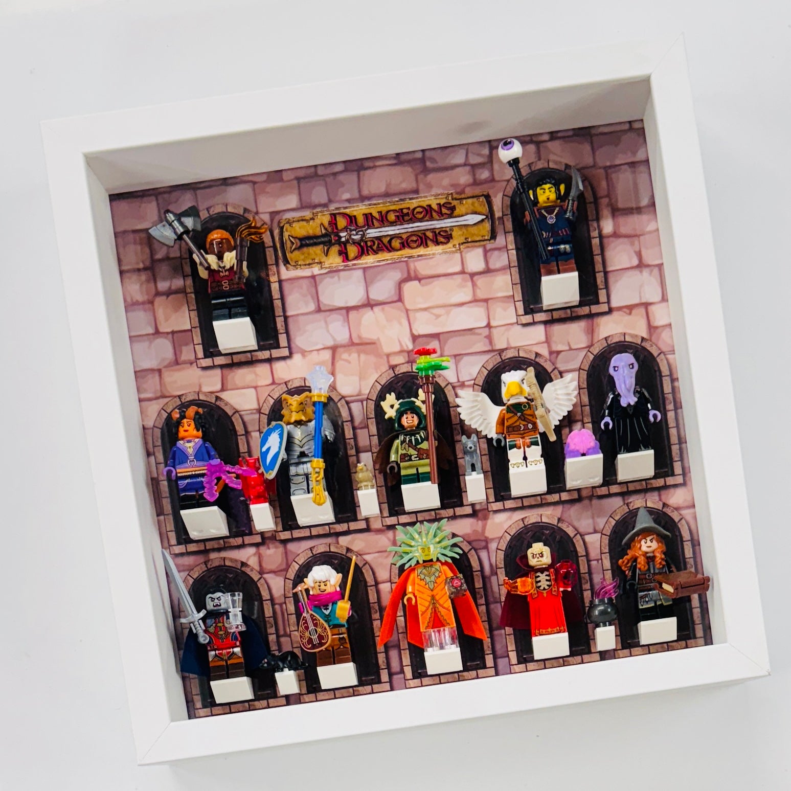 27cm Display Frames For Lego Minifigures – Collectible Heroes