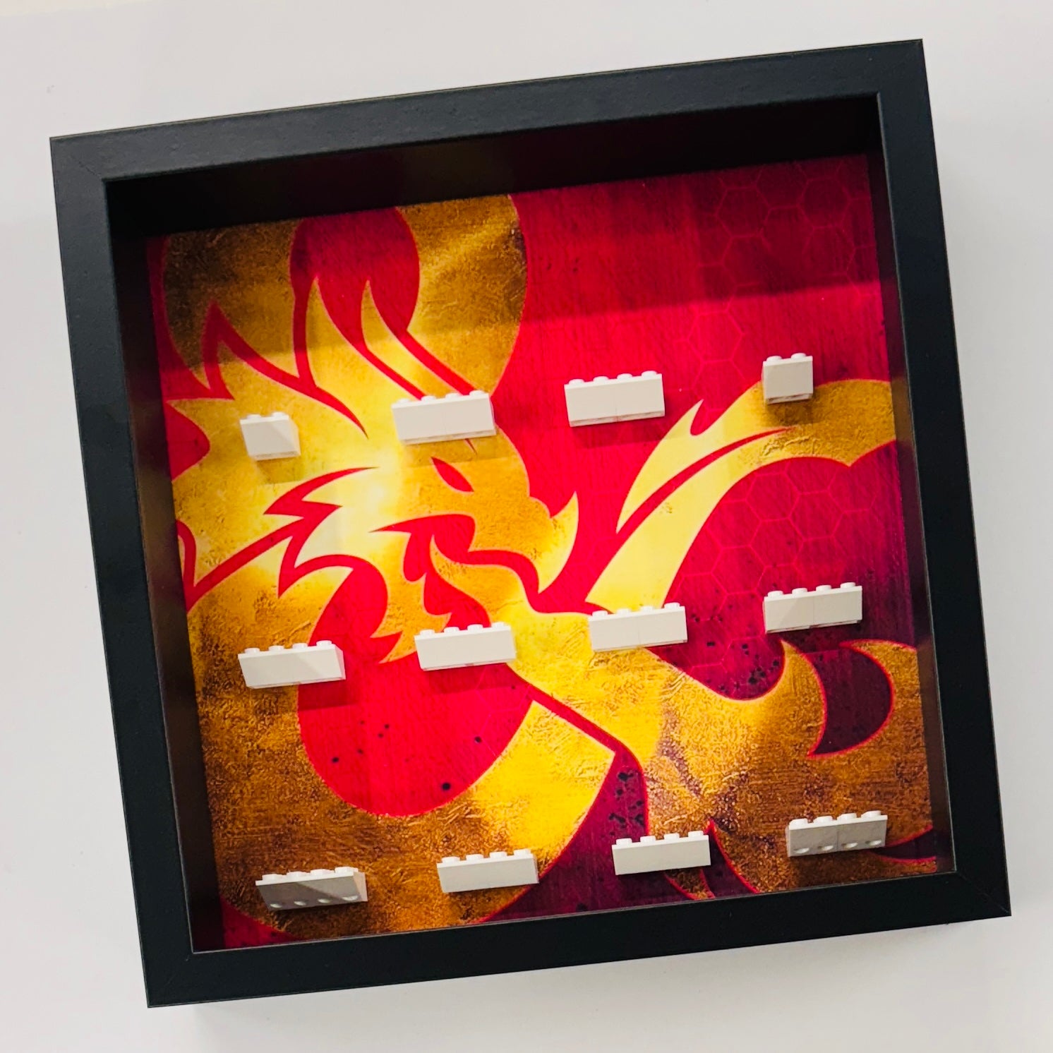 minifigures display frame for lego dungeon and dragons 