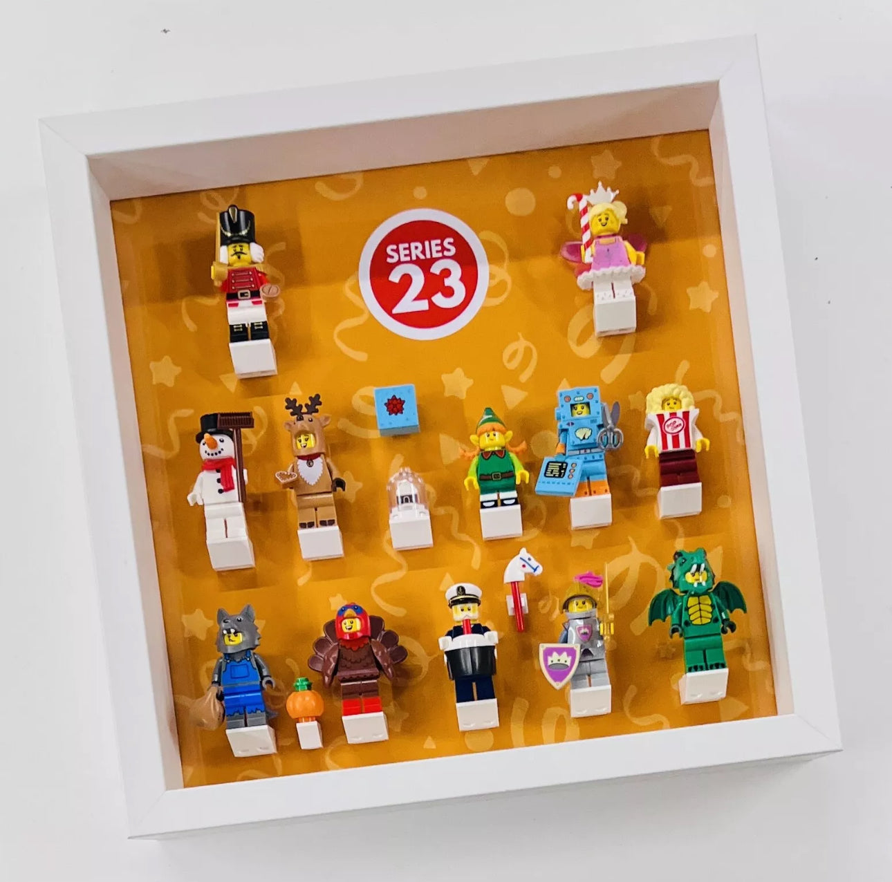 display for lego series 23 minifigures 