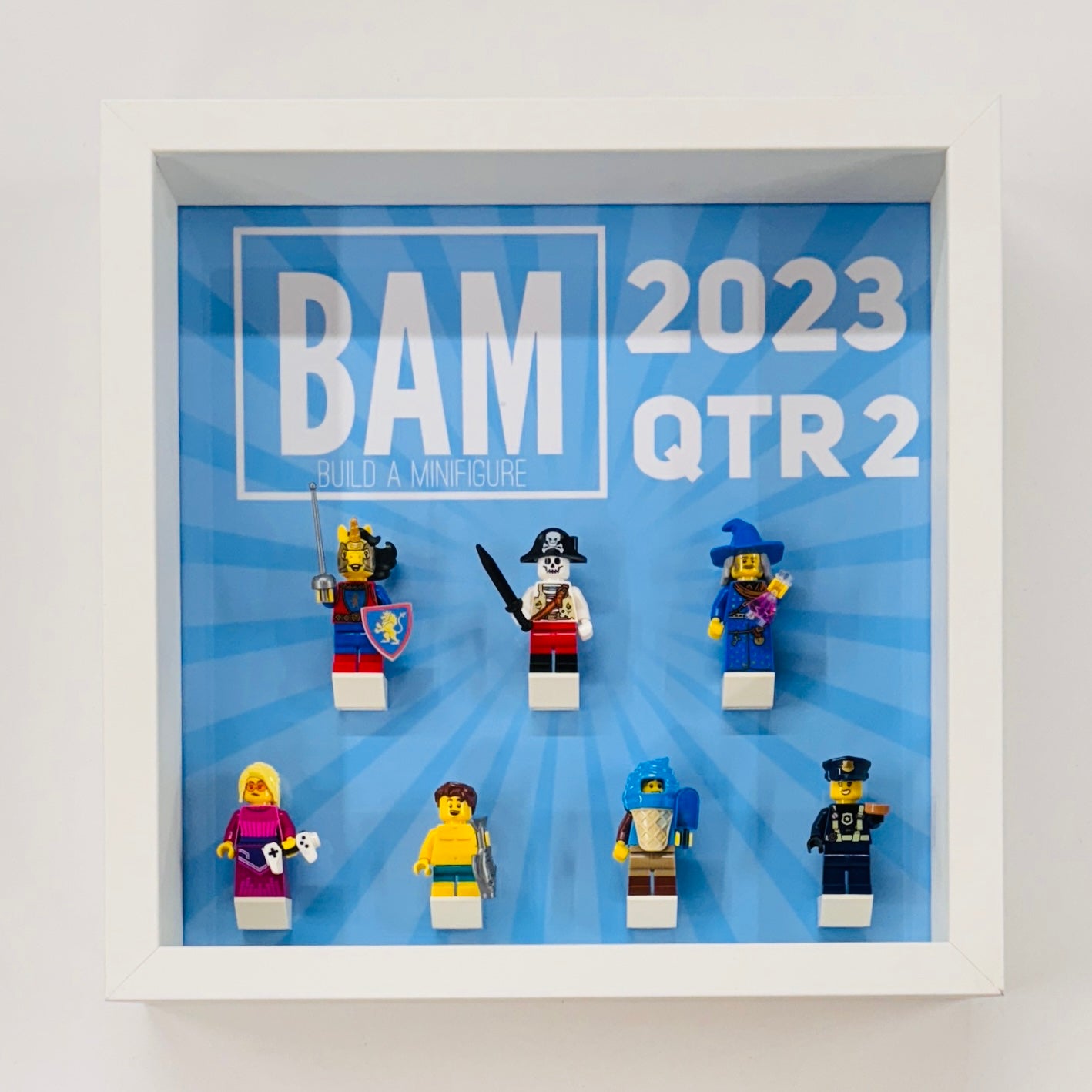 display for bam lego build a minifigure qtr 2 2023