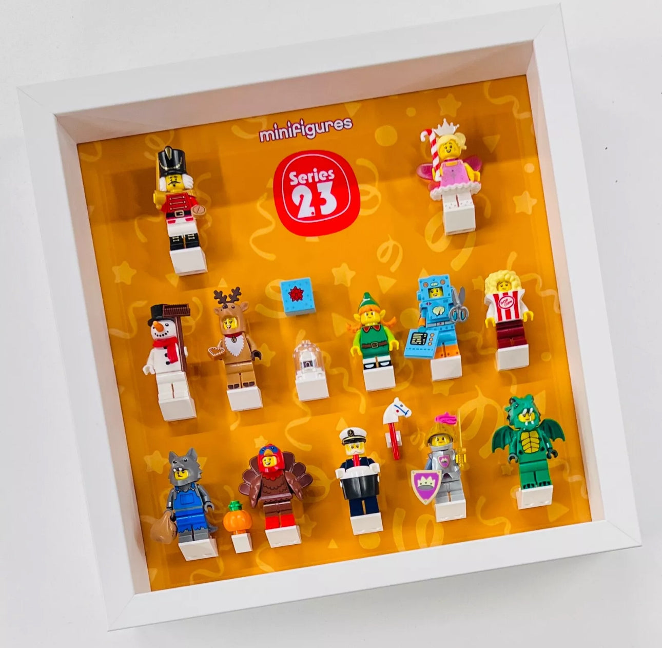 minifigure display frame lego series 23 