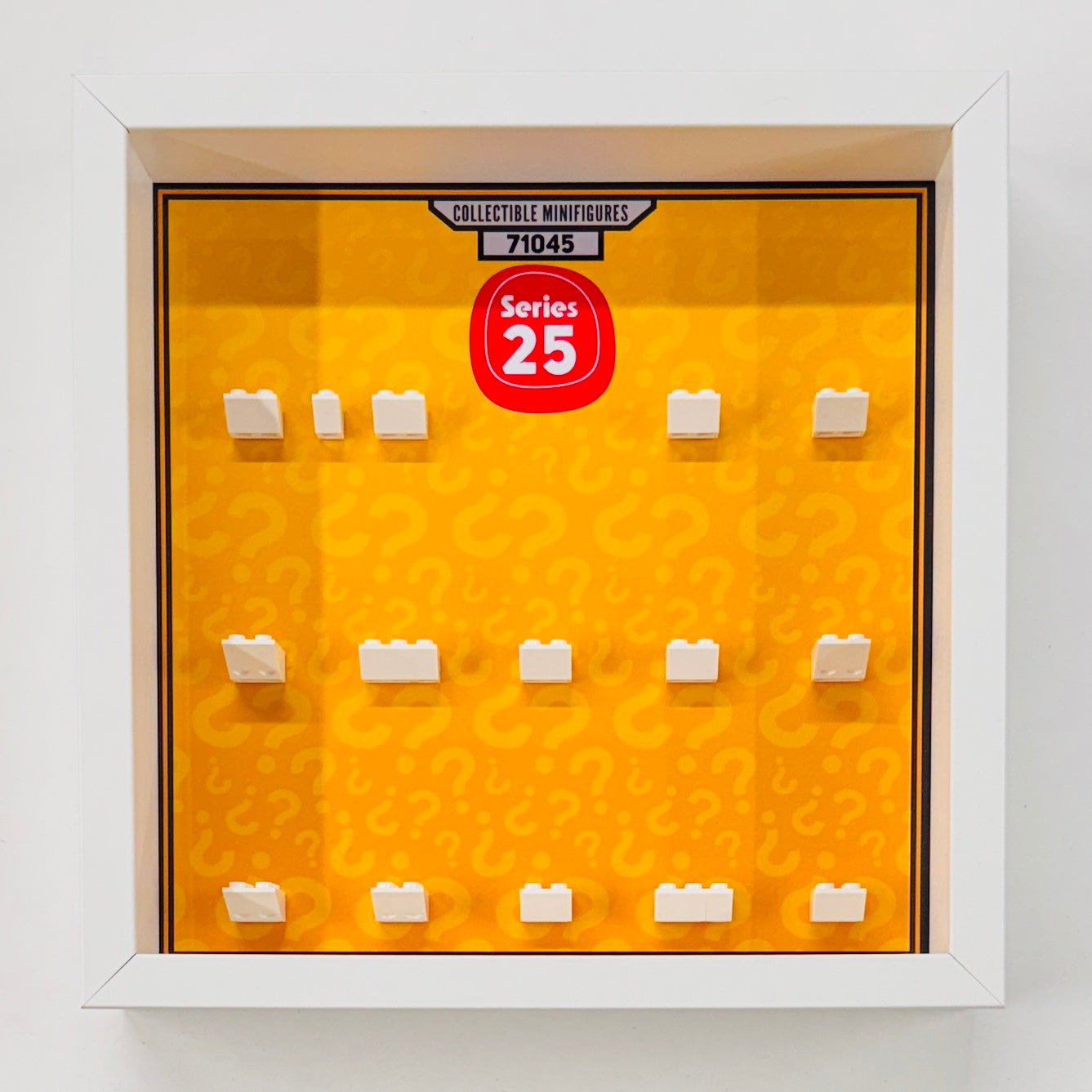 display frame case fore lego series 25 minifigures 