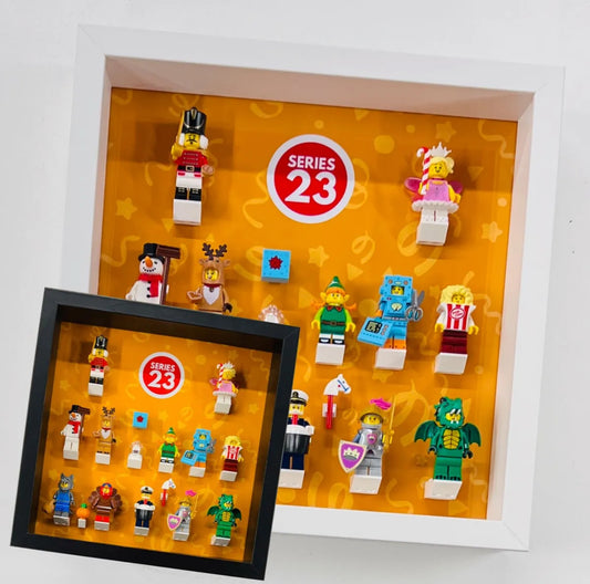 display frame for lego series 23 minifigures 