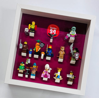 Minifigure display frame lego series 24 71037