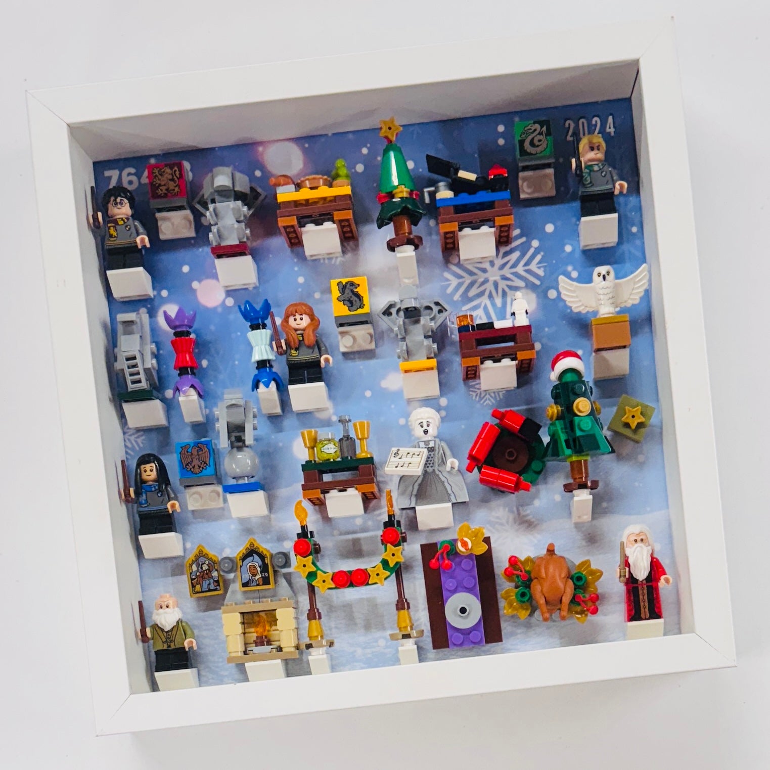 Display frame lego Harry Potter advent calendar 2024