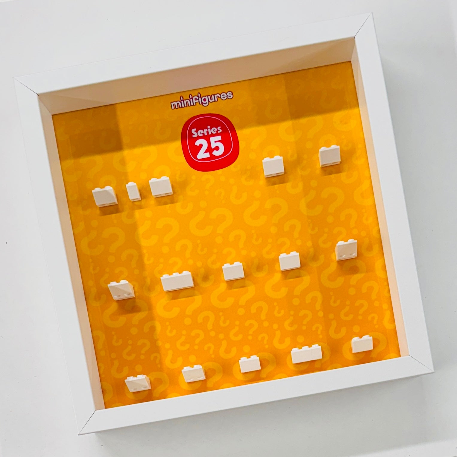 Minifigure display frame for lego series 25 minifigures 