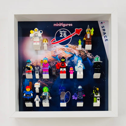 Series 26 Lego Minifigures display frame 