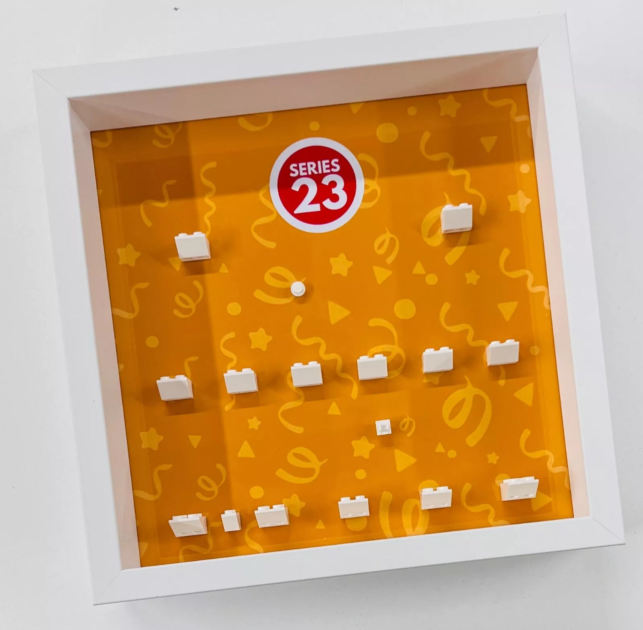 minifigure display frame for lego series 23 