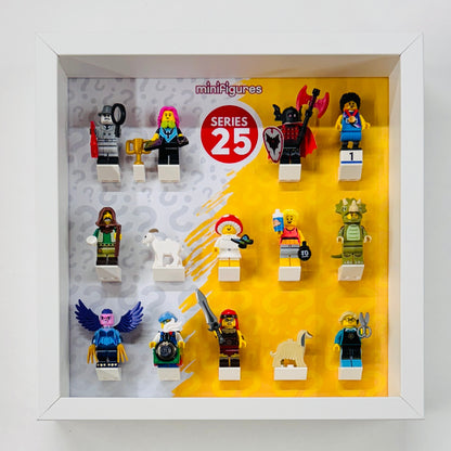 Minifigure display frame for lego series 25 