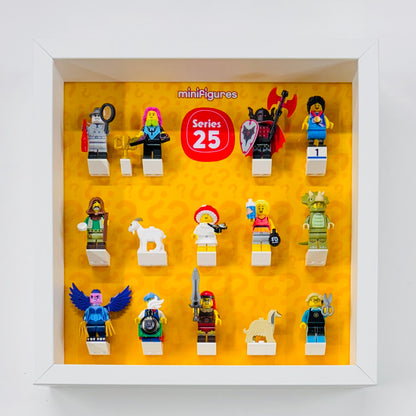 minifigure display frame for lego series 25 