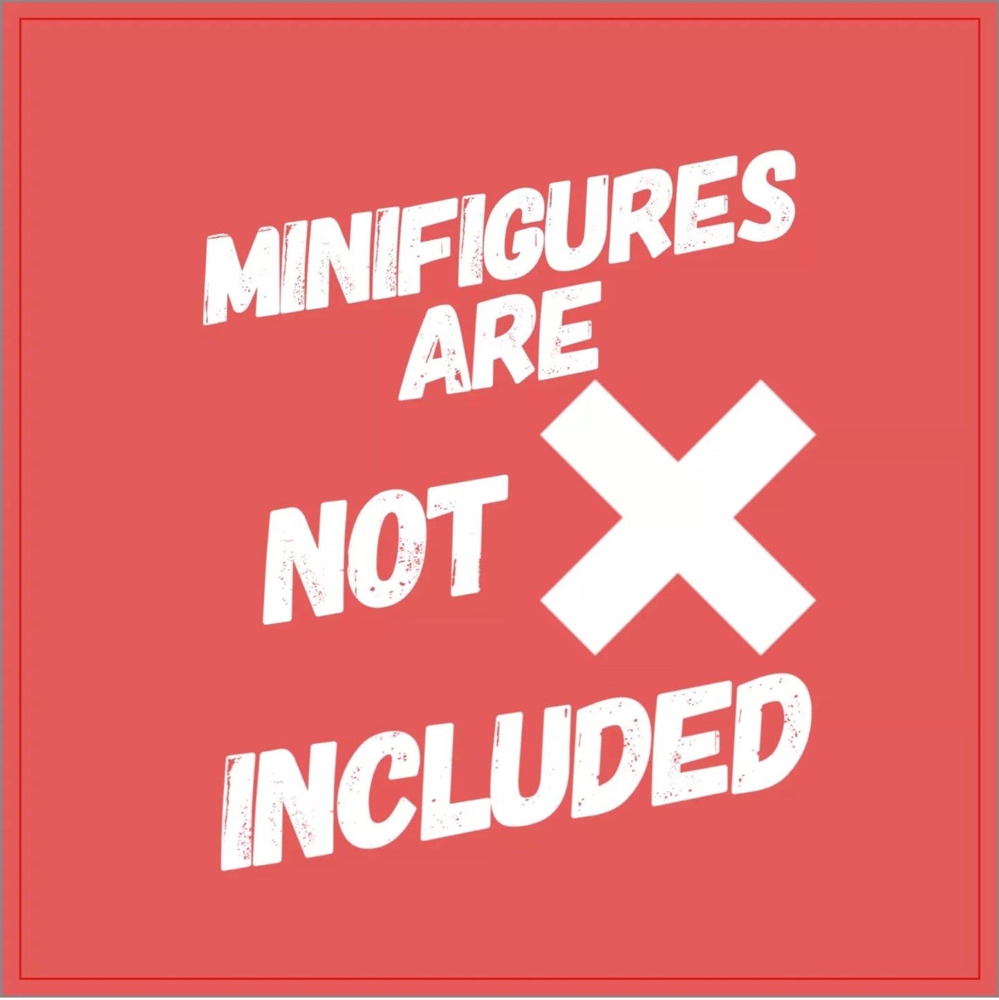 Display frame case for Lego General  Minifigures 25CM No Figures Coloured backgrounds Aqua