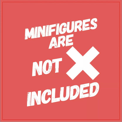 Display Frame Case For Lego General Minifigures  27CM No Figures Coloured Backgrounds Lime Green