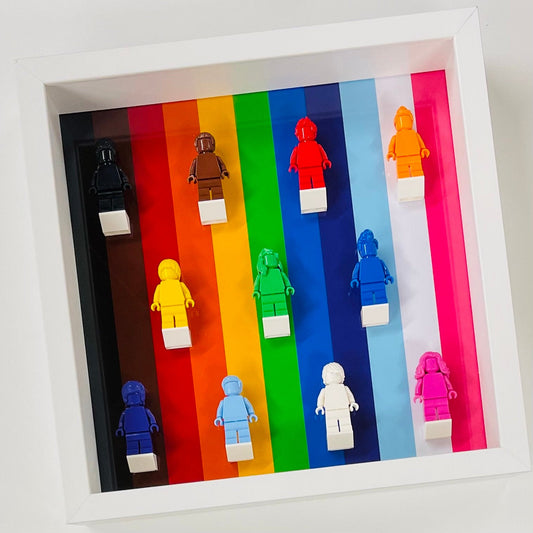 Display Frame Case For Lego Everyone Is Awesome Minifigures 27CM No Figures 40516