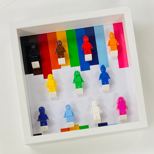 Display Frame Case For Lego Everyone Is Awesome Minifigures 27CM No Figures 40516