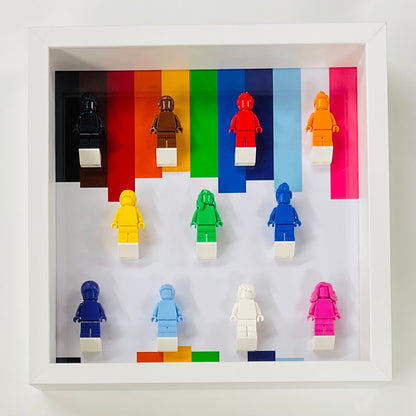 Display Frame Case For Lego Everyone Is Awesome Minifigures 27CM No Figures 40516